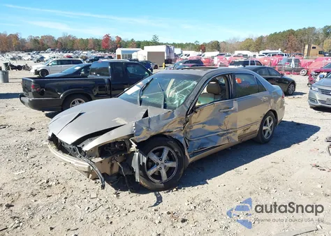 2003 Honda Accord 2.4 Ex из США, поврежденный, VIN 1HGCM56693A100138